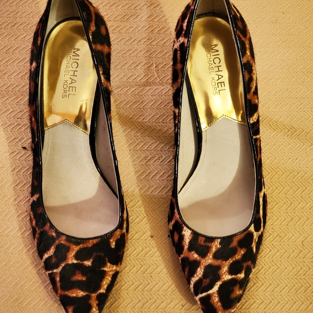 Michael Kors leporard skin shoes - Picture 7 of 7